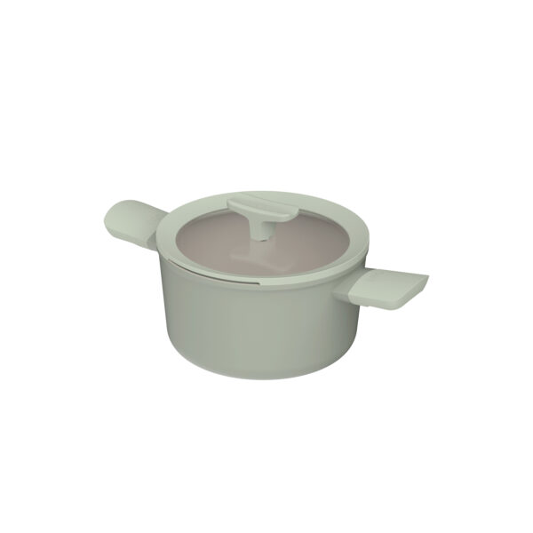 Berghoff Leo Covered casserole non-stick Balance Sage 20cm
